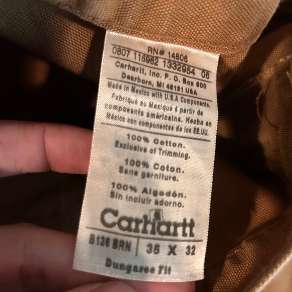 Vintage Carhartt Double Knee Pants - Picture 2 of 3